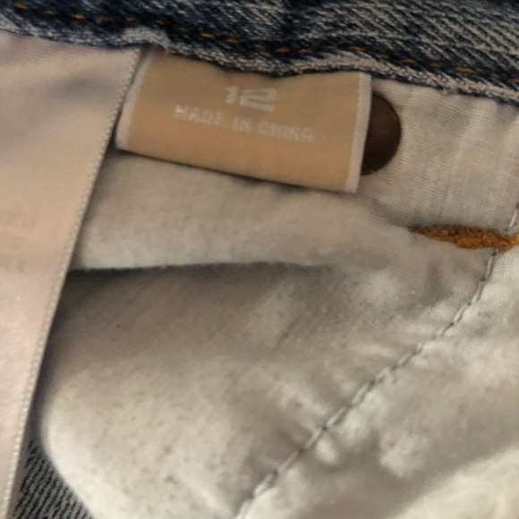 Micheal Kors blue wide leg jeans with stretch size 12 - Picture 13 of 16